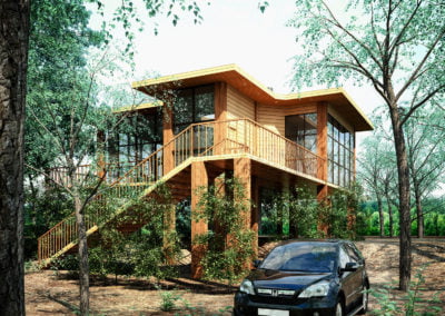 FOREST HOUSE DESIGN PROPOSAL IN AUSTRALIA